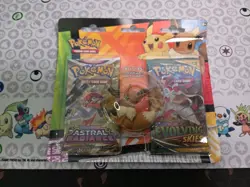 Pokemon Back to School Eevee Eraser Pack - Evolving Skies & Astral Radiance - Image 1