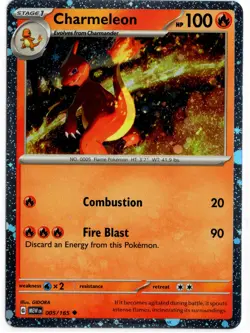 Pokemon - Charmeleon 005/165 S&V Charizard Promo Box Cosmos Holo NM - Image 1