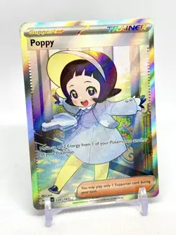 Pokemon TCG Obsidian Flames Poppy 220 + 227/197 Holo SIR SET NM/M- US SELLER - Image 2