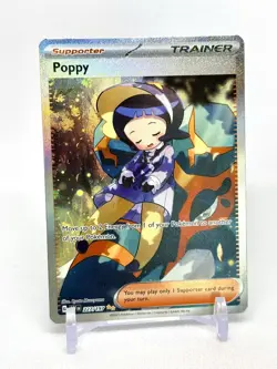Pokemon TCG Obsidian Flames Poppy 220 + 227/197 Holo SIR SET NM/M- US SELLER - Image 4