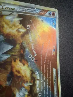Pokemon TCG Suicune & Entei Legend 95/95 HG Unleashed Holo Rare - Image 2