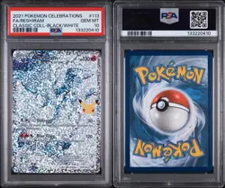 PSA 10 GEM MINT Reshiram 113/114 Pokemon Celebrations Classic Collection - Image 3