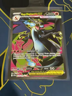 Pokemon TCG Phantasmal Flames Mega Charizard X EX 109/94 Ultra Rare Full Art 2 - Image 1