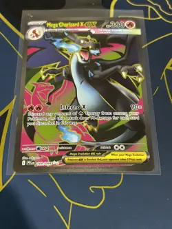 Pokemon TCG Phantasmal Flames Mega Charizard X EX 109/94 Ultra Rare Full Art 2 - Image 2