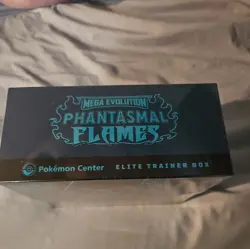 Phantasmal Flames Pokemon Center Exclusive ETB Elite Trainer Box Ships Fast - Image 5