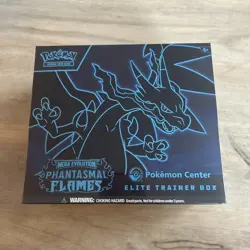 Pokemon Center Mega Evolution Phantasmal Flames ETB Elite Trainer Box Sealed - Image 1
