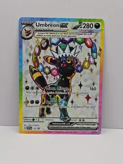 Pokemon Umbreon ex SVP 176 Premium Figure Collection Black Star Promo - Image 1