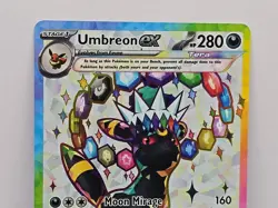 Pokemon Umbreon ex SVP 176 Premium Figure Collection Black Star Promo - Image 2