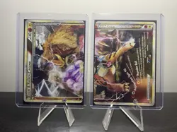 Entei & Raikou Legend - 90/95, 91/95 - Pokemon Unleashed HG&SS Full Art Holo - Image 1