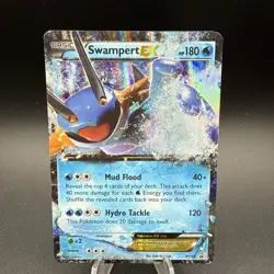 Pokemon Swampert EX Black Star Promo #XY55 MP 2015 - Image 1