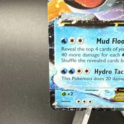 Pokemon Swampert EX Black Star Promo #XY55 MP 2015 - Image 4