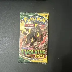 🔥 Pokemon TCG Evolving Skies Booster Pack Factory Sealed! (Random Art) 🔥 - Image 1