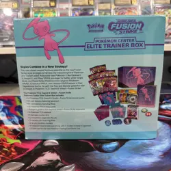 Pokemon Center Exclusive Fusion Strike Elite Trainer Box ETB SEALED New - Image 2