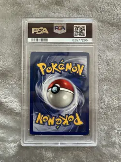 1999 POKEMON BASE SET 1ST EDITION-SHADOWLESS #8 MACHAMP-HOLO PSA 5 - Image 2