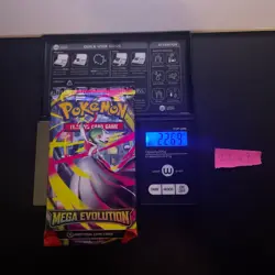 22.69g VERY HEAVY Mega Evolution Pokemon Sealed Booster Pack New SIR/HRU - Image 1