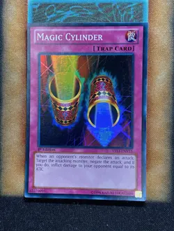 Yugioh Magic Cylinder YS13-ENV15 Super Rare 1st Ed LP - Image 1