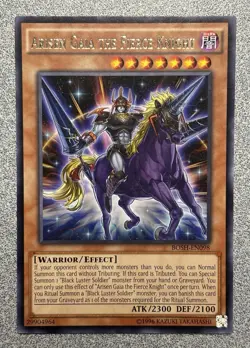 Arisen Gaia the Fierce Knight BOSH-EN098 Breakers of Shadow Rare Unlimited NM - Image 1