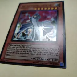 Yugioh! Silent Swordsman LV7 WC5-EN001 Ultra Rare Unlimited LP - Image 3