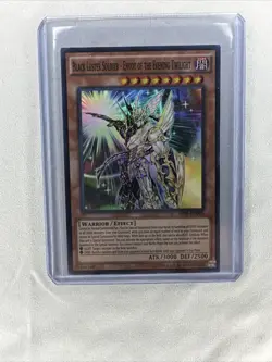 Yugioh Black Luster Soldier - Envoy Of The Evening Twilight AP08-EN008 Super NM - Image 1