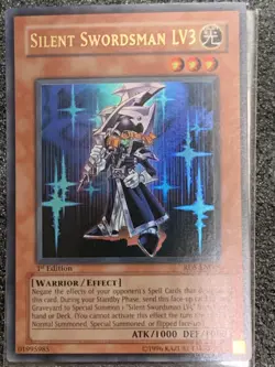 Silent Swordsman LV3 RDS-EN009 Rise of Destiny 1st Edition LightPlay - Image 1