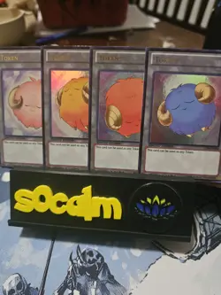 Yugioh Complete Scapegoat Lot Of 4 Tokens LC04 Lightly Played - Image 1