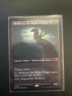 Skithiryx, the Blight Dragon (Foil Etched) MoM: Multiverse Legends Foil - Image 1
