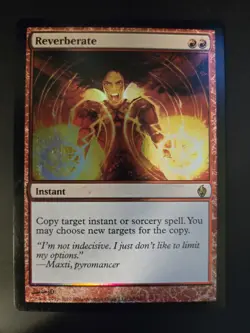 Reverberate NM FOIL Premium Deck Series: Fire & Lightning MTG FREE SHIPPING - Image 1