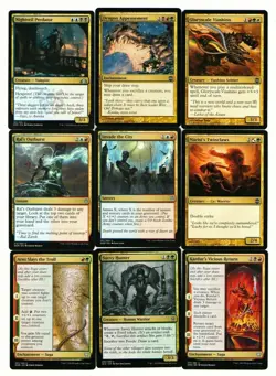 MTG MULTI-COLOR UNCOMMON gold cards (Magic the Gathering) b - Image 1