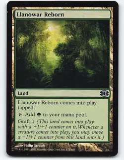 Llanowar Reborn #171, Future Sight, Magic the Gathering card - Image 1
