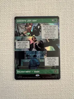 Kraven's Last Hunt R0226 Foil (Borderless) Spider-Man MTG Magic the Gathering NM - Image 1