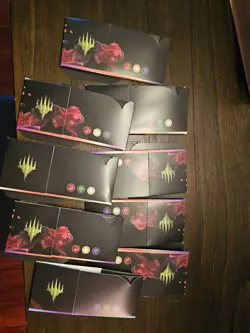9 Pack of Magic the Gathering Deck Box Commander Deck Boxes, Empty - Image 1