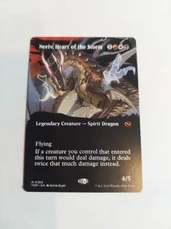 Neriv, Heart of the Storm (Borderless) Tarkir: Dragonstorm Regular - Image 1