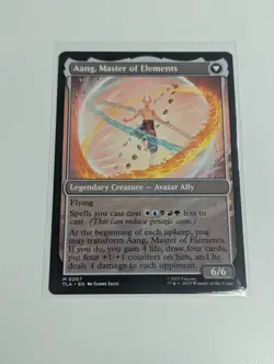 MTG Avatar Aang #0207 (Aang, Master of Elements) Mythic Rare TLA - Image 1