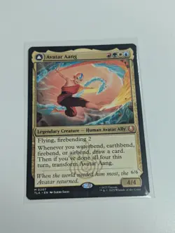 MTG Avatar Aang #0207 (Aang, Master of Elements) Mythic Rare TLA - Image 2