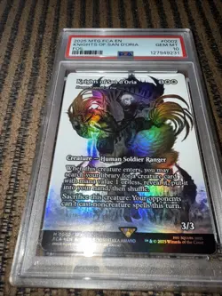 Psa 10 Knights of san d'oria Mtg Foil Final Fantasy Through The Ages - Image 1