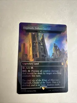 MTG Kor Haven / Osgiliath, Fallen Capital - LTC (Foil, Borderless) - Image 1