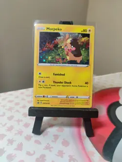 Pokemon TCG Morpeko Sword & Shield SWSH116 Holo Promo Promo - Image 1