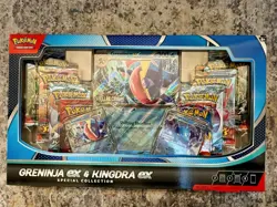 Pokemon Greninja ex and Kingdra ex Special Collection Box - Image 1