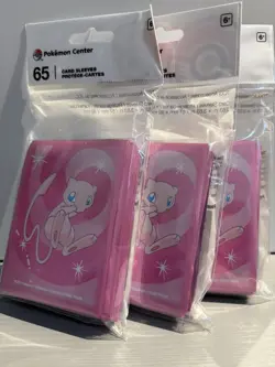 Mythical Mew Card Sleeves (x65) - Official Pokemon Center - Brand New - Image 2