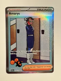 Amarys 170/131 Prismatic Evolutions Special Illustration Rare Pokemon TCG - Image 1