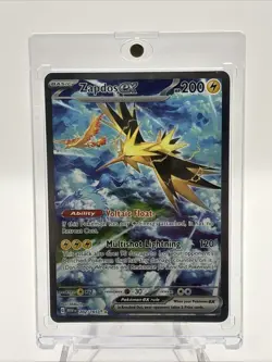 🔥 Pokemon TCG - Pokemon 151 - Zapdos EX SIR 202/165 - NM/MT ⁉ - Image 1