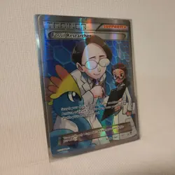 Fossil Researcher Trainer 110/111 - Pokemon XY Furious Fists HP/Damaged - Image 2