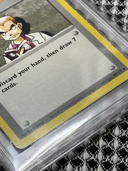 Professor Oak Shadowless Pokemon Base Set #88 1999 PSA 10 GEM MINT - Image 3