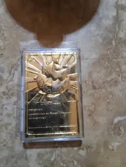1999 Nintendo Limited Edition 23 Karat Gold Plated TOGEPI Pokemon Card - Image 3