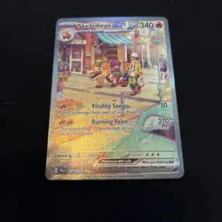 Pokemon TCG Skeledirge EX Paldea Evolved Special Illustration Rare 258/193 - Image 1
