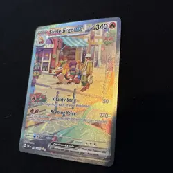 Pokemon TCG Skeledirge EX Paldea Evolved Special Illustration Rare 258/193 - Image 3