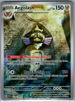 Aegislash 210/182 SV04: Paradox Rift - Pokemon Card - NM - Image 1
