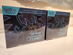 2x Pokemon Mega Evolution Phantasmal Flames Elite Trainer Box ETB Sealed LOT - Image 1