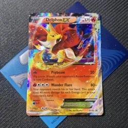 Pokemon TCG - LP Delphox EX Holo Ultra Rare XY Black Star Promo XY19 - Image 1