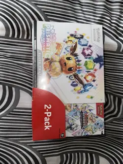 X1 Prismatic Evolutions Costco Bundle 2 Pack Pokemon Scarlet & Violet Sealed - Image 1
